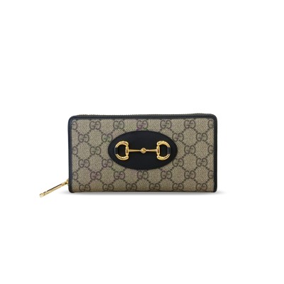 GUCCI HORSEBIT 1955 ZIP AROUND WALLET 621889 (19*10*4cm)